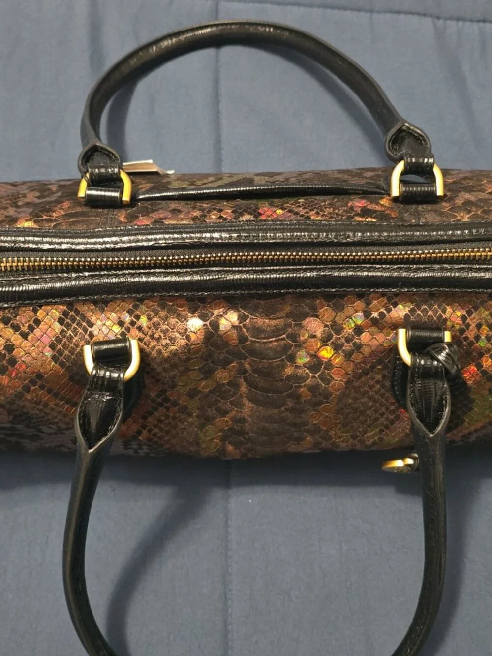 Brahmin Sophia Bronze Captivate East West Tote